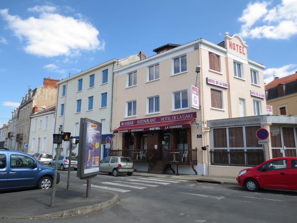 Hotel De La Gare ペリグー エクステリア 写真